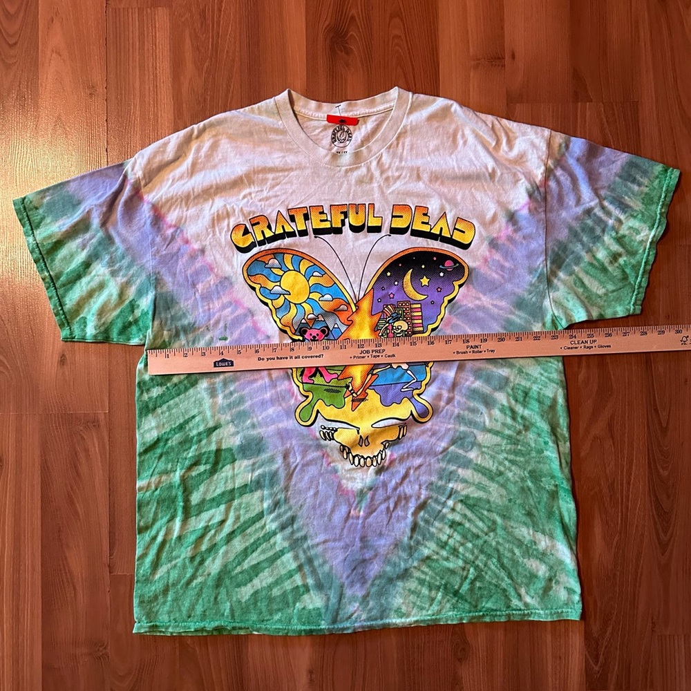 Grateful Dead tie dyed T-shirt size 1X - Picture 4 of 6